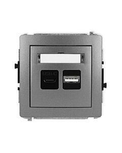 Gniazdo USB Karlik 11DCUSB-8