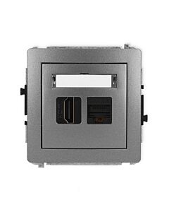 Gniazdo komputerowe, Gniazdo HDMI Karlik 11DGHK-46A