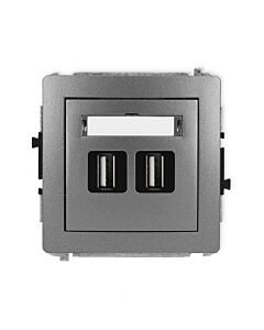 Gniazdo USB Karlik 11DGUSB-2