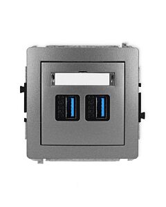 Gniazdo USB Karlik 11DGUSB-6