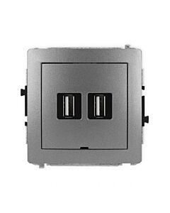 Gniazdo USB Karlik 11DGUSBBO-2