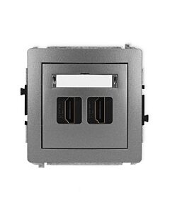 Gniazdo HDMI Karlik 11DHDMI-4
