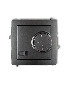 Regulator temperatury z czujnikiem podpodłogowym grafitowy Karlik DECO 11DRT-1