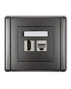 Gniazdo komputerowe, Gniazdo HDMI Karlik 11FGHK-45e