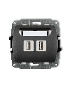 Gniazdo USB Karlik 11GUSB-2