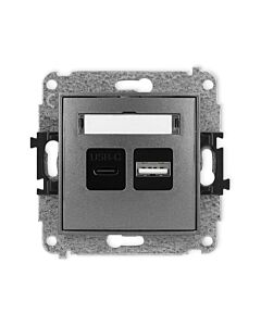 Gniazdo USB Karlik 11ICUSB-8