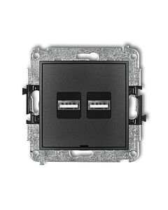 Gniazdo USB Karlik 11ICUSBBO-6