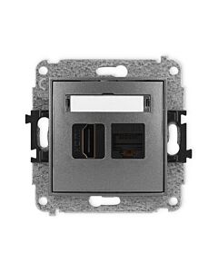 Gniazdo komputerowe, Gniazdo HDMI Karlik 11IGHK-46A