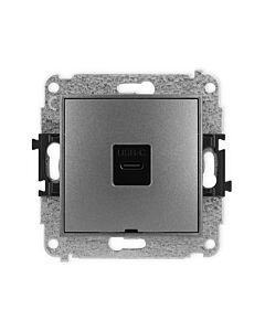Gniazdo USB Karlik 11IGUSBBO-7