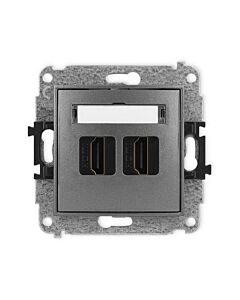 Gniazdo HDMI Karlik 11IHDMI-4