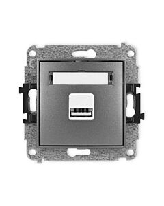 Gniazdo USB Karlik 11MCUSB-1
