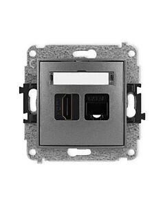 Gniazdo komputerowe, Gniazdo HDMI Karlik 11MGHK-45e