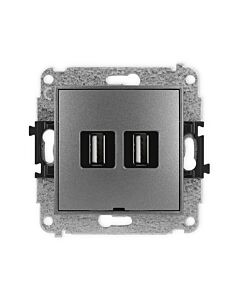 Gniazdo USB Karlik 11MGUSBBO-2