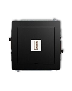 Gniazdo USB Karlik 12DCUSBBO-1