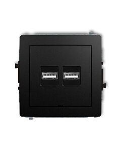 Gniazdo USB Karlik 12DCUSBBO-6