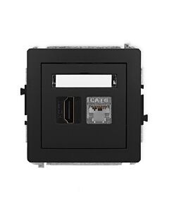 Gniazdo komputerowe, Gniazdo HDMI Karlik 12DGHK-46