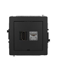 Gniazdo komputerowe, Gniazdo HDMI Karlik 12DGHKBO-46