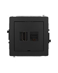 Gniazdo komputerowe, Gniazdo HDMI Karlik 12DGHKBO-86A