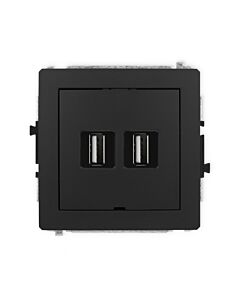 Gniazdo USB Karlik 12DGUSBBO-2