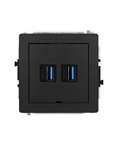 Gniazdo USB Karlik 12DGUSBBO-6
