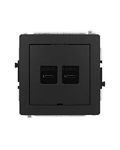 Gniazdo USB Karlik 12DGUSBBO-8
