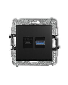Gniazdo USB Karlik 12ICUSBBO-8