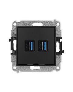 Gniazdo USB Karlik 12IGUSBBO-6