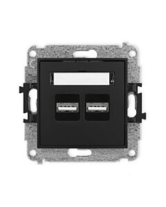 Gniazdo USB Karlik 12MCUSB-6
