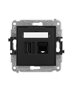 Gniazdo komputerowe, Gniazdo HDMI Karlik 12MGHK-45e