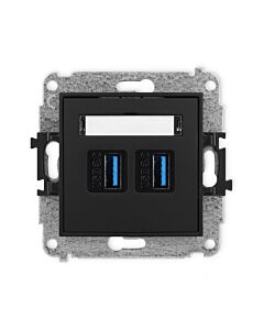 Gniazdo USB Karlik 12MGUSB-6