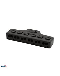 Rozdzielacz zasilania LED 0-42V 1-in/6-out Bemko E08-DC-6P-20