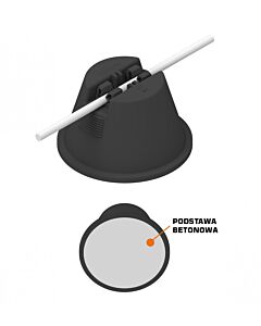 Uchwyt betonowy w tworzywie An-kom B931504