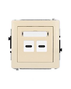 Gniazdo USB Karlik 1DCUSB-7