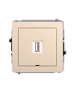 Gniazdo USB Karlik 1DCUSBBO-1