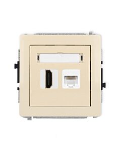 Gniazdo komputerowe, Gniazdo HDMI Karlik 1DGHK-45e