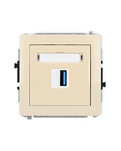 Gniazdo USB Karlik 1DGUSB-5