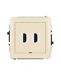 Gniazdo HDMI Karlik 1DHDMIBO-6