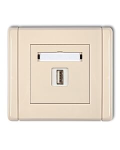 Gniazdo USB Karlik 1FCUSB-1