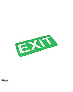 Piktogram ewakuacyjny do oprawy Maler "EXIT" 324x158 Luxmena C91-MLR-PKT-EXT