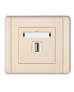 Gniazdo USB Karlik 1FGUSB-5