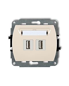 Gniazdo USB Karlik 1GUSB-6