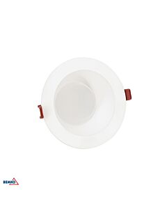 Oprawa downlight LED FALED lampa wpuszczana 20W 3000K 2150lm 60° biała Bemko C70-DLF2-200-3K