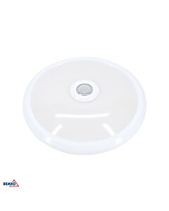 Oprawa plafon LED DORIA czujnik ruchu lampa 20W 4000K 1500lm 120° IP20 biała Bemko C38-ST57-204-PIR