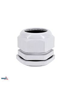 Dławik kablowy dławica z przeciwnakrętką 34-44mm IP68 szary PG-48 10szt. Bemko E45-DK-PG-48-S/1
