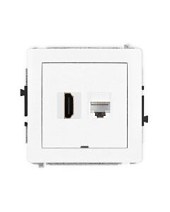 Gniazdo komputerowe, Gniazdo HDMI Karlik 25DGHKBO-46A