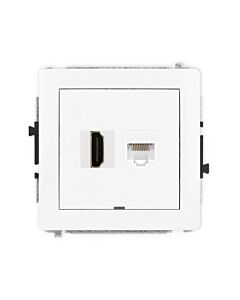 Gniazdo komputerowe, Gniazdo HDMI Karlik 25DGHKBO-45e