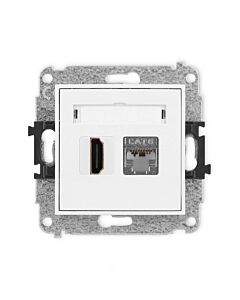 Gniazdo komputerowe, Gniazdo HDMI Karlik 25IGHK-46