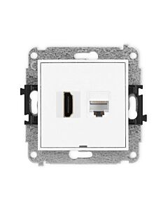 Gniazdo komputerowe, Gniazdo HDMI Karlik 25IGHKBO-46A