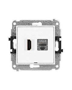 Gniazdo komputerowe, Gniazdo HDMI Karlik 25IGHKBO-88