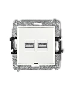 Gniazdo USB Karlik 25MCUSBBO-6